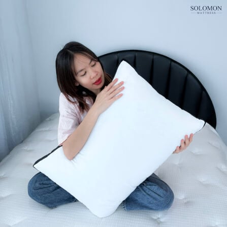 หมอนหนุนสุขภาพ SIZE L SOLOMON ใย 2,500 คุณภาพพรีเมียม รุ่น SILENT_6